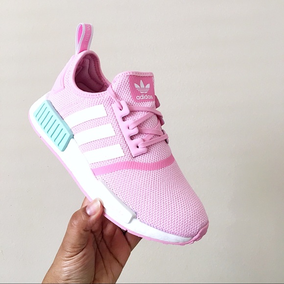 Adidas NMD R1 Pink Mint - Picture 6 of 8
